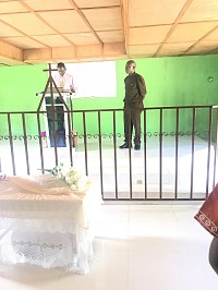 Ministering the word of God