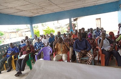 Service at Gbarmu COC